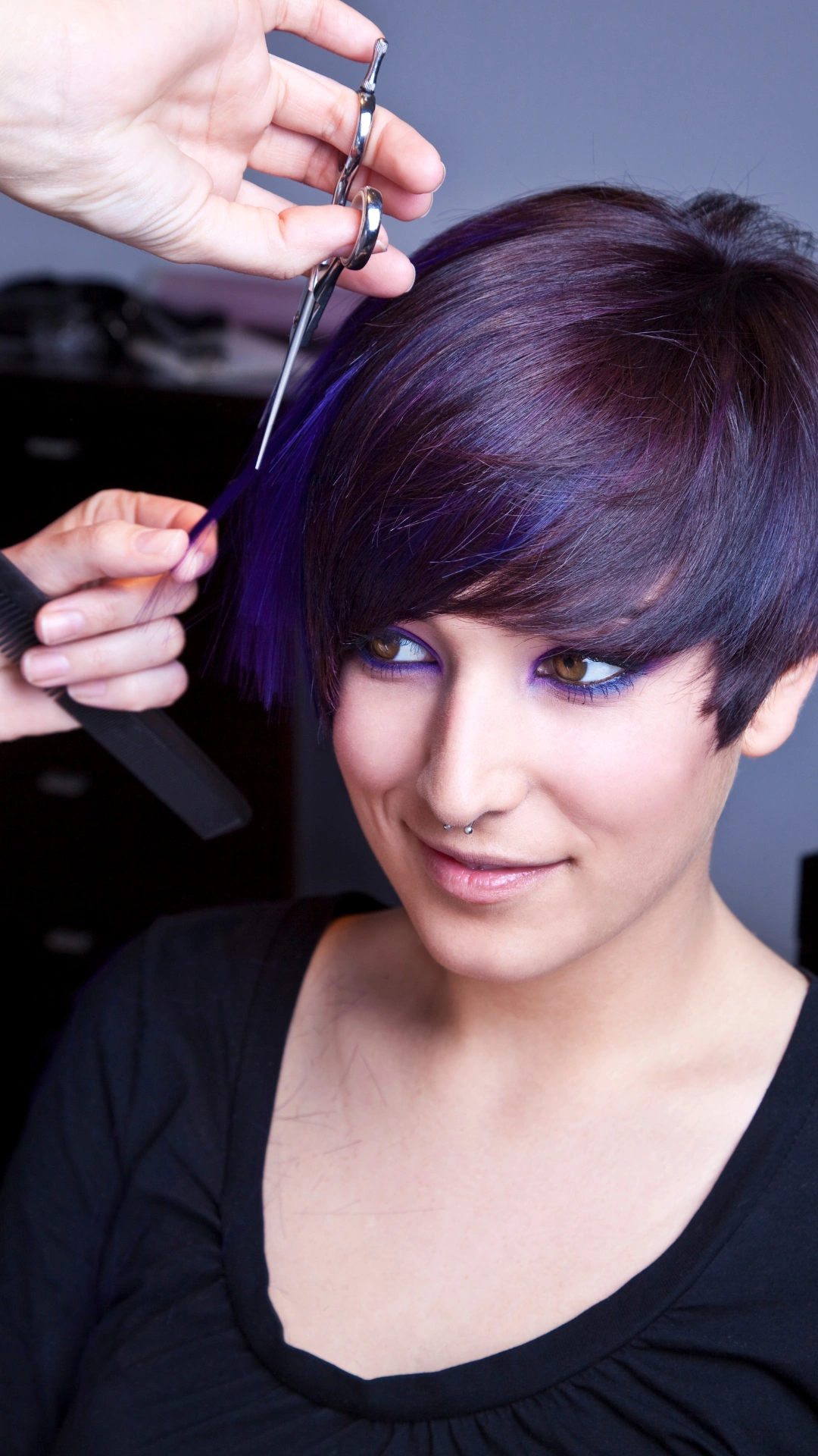 1. Bixie Cut hairstyle