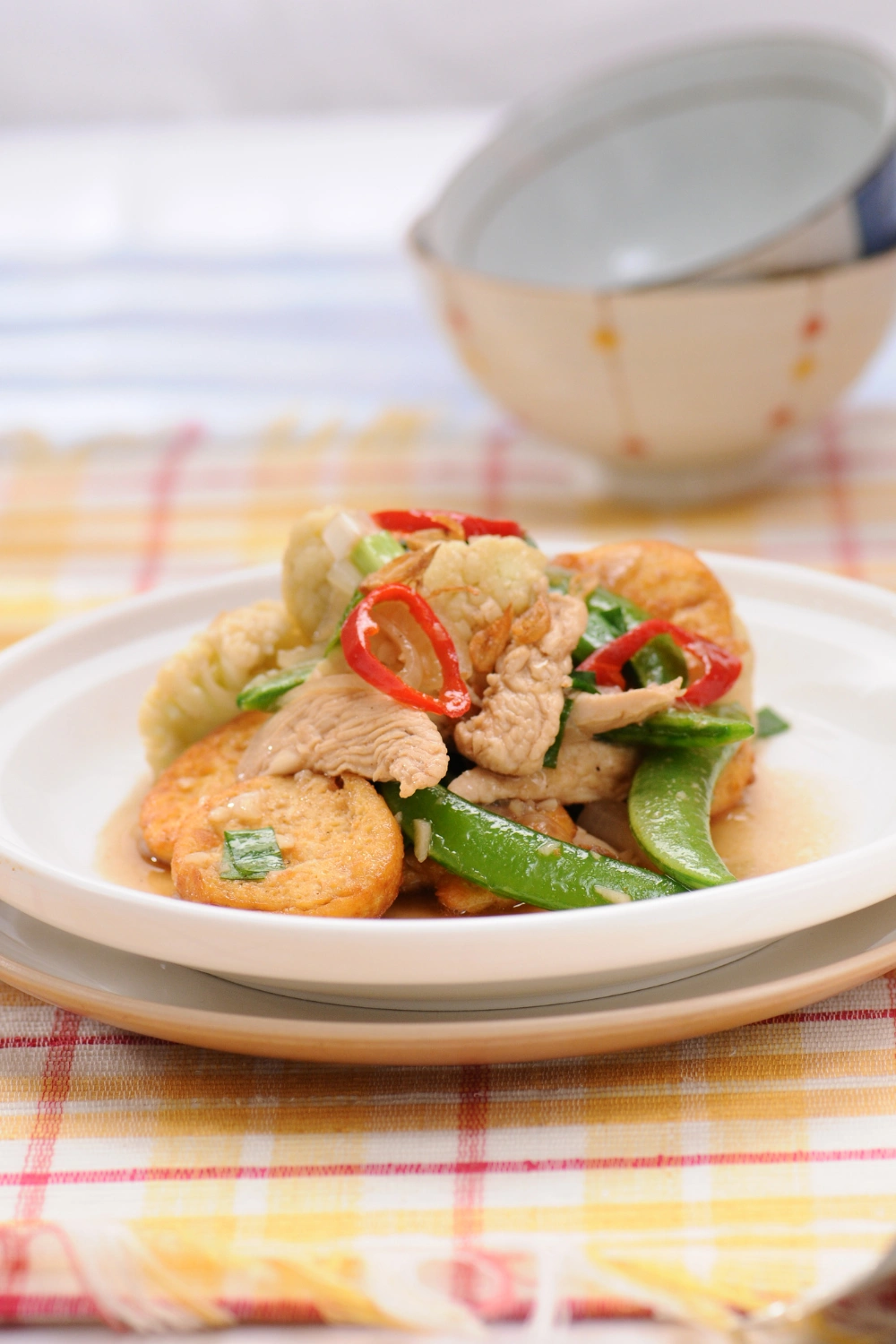 Sauteed Greens with Chicken