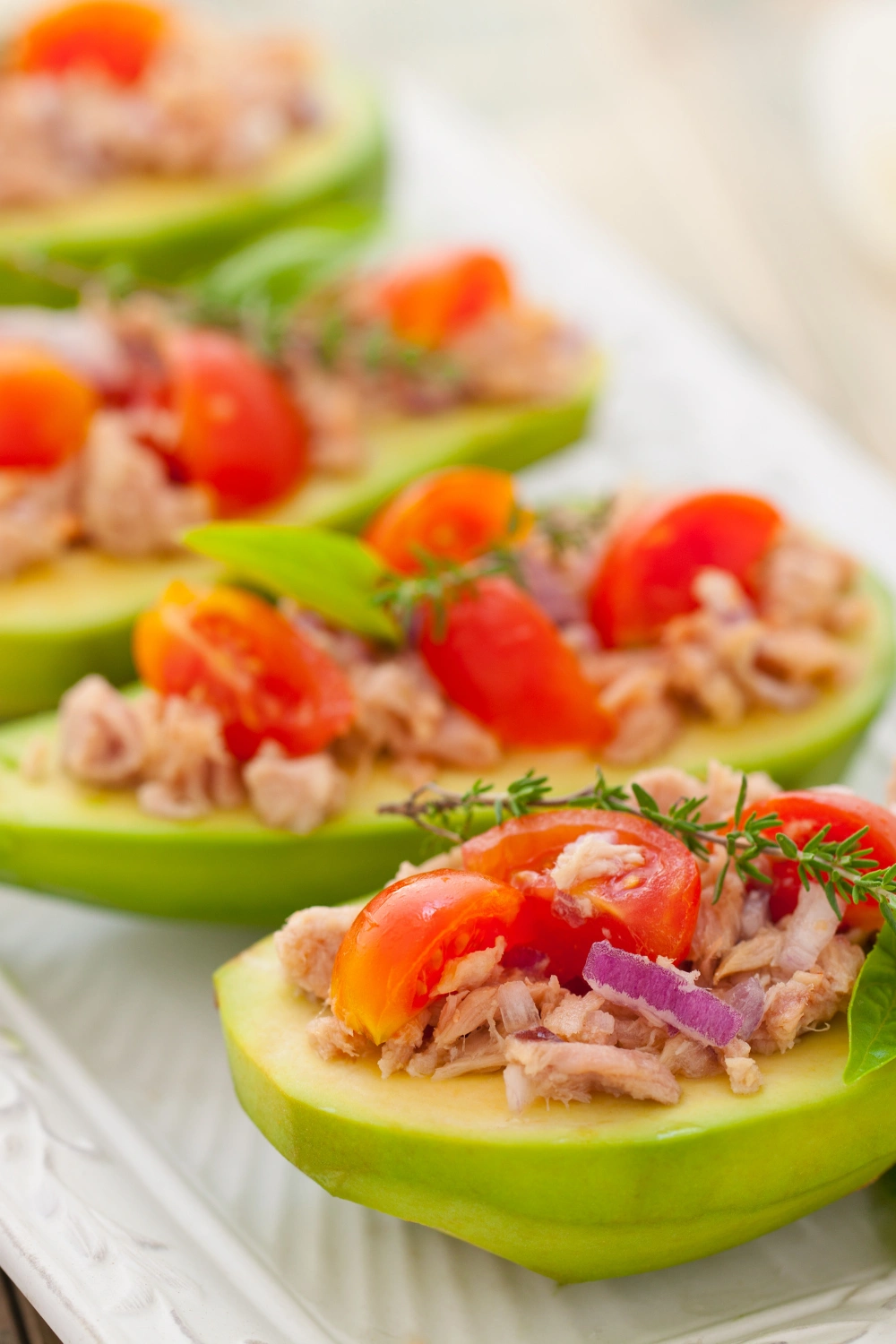 15 Refreshing Summer Dinner Recipes 3 2. Caprese Stuffed Avocados