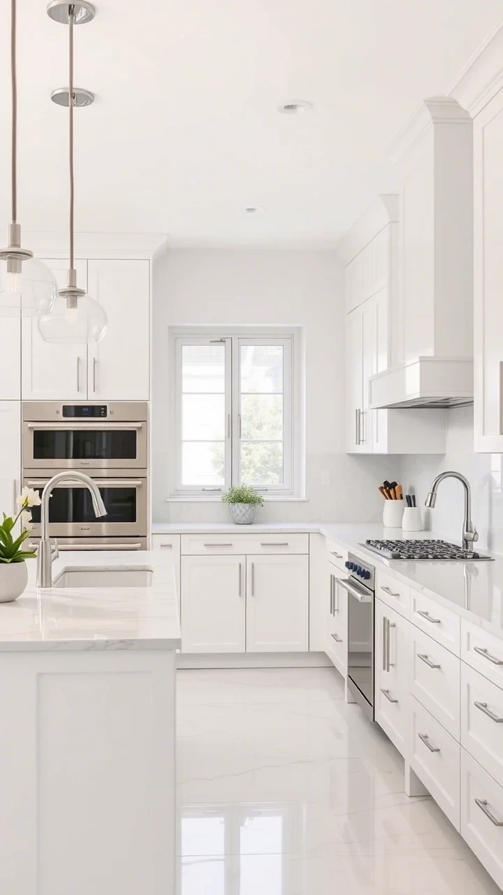 All White Kitchen