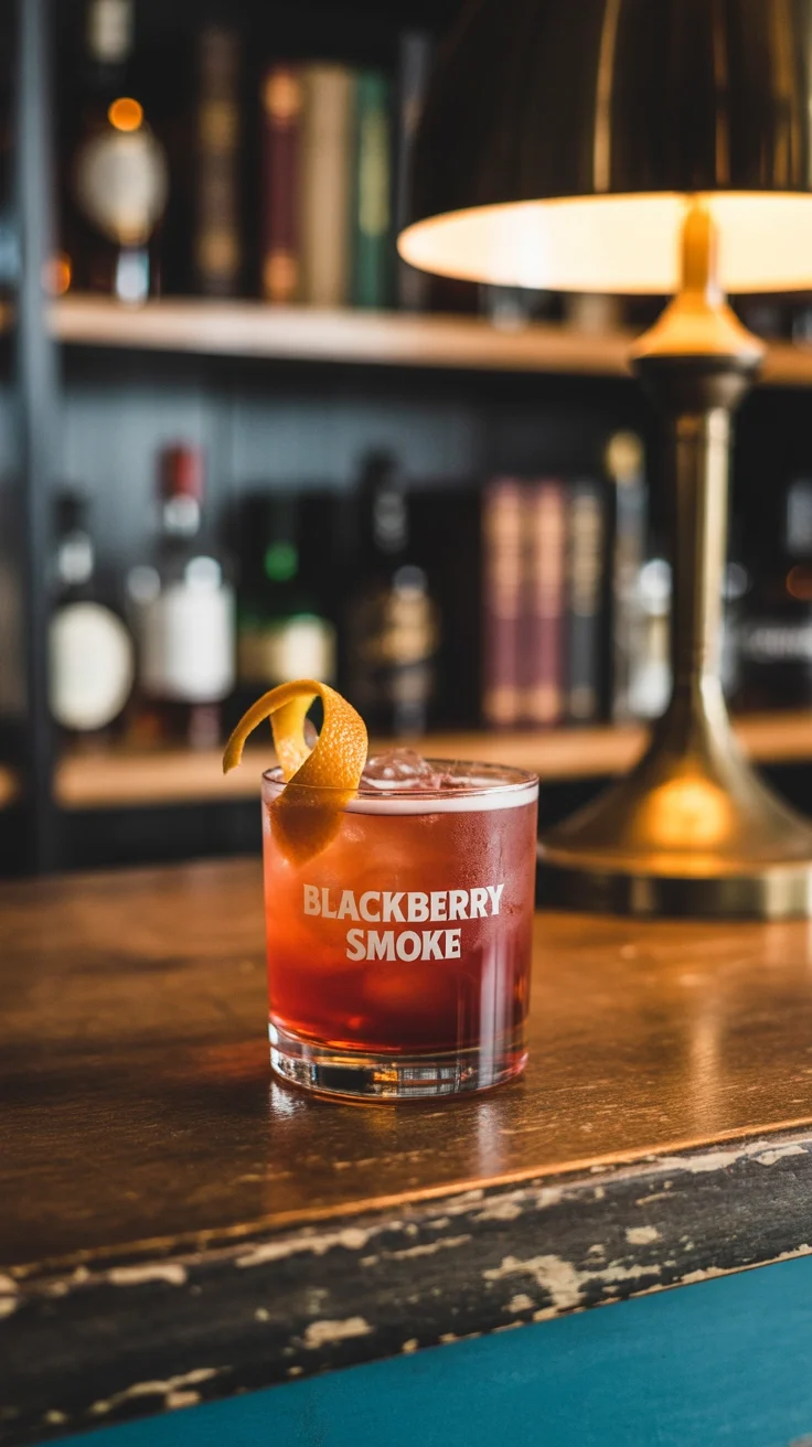 Blackberry Smoke Cocktail