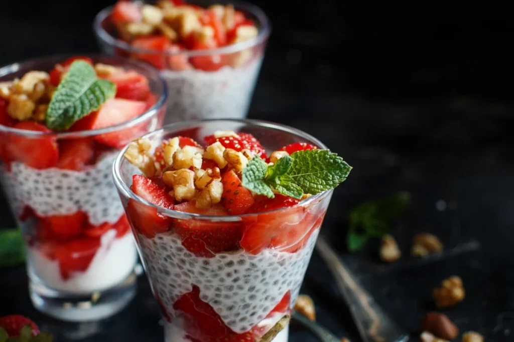 Chia Seed Pudding with Mixed Berries (2)