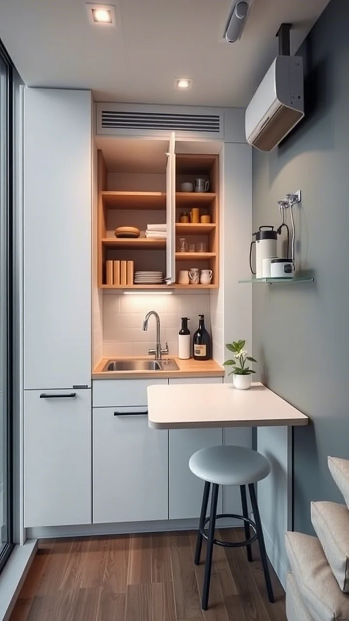 Compact Urban Kitchen