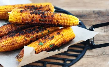 Grilled Corn on the Cob with Chili Lime Butter