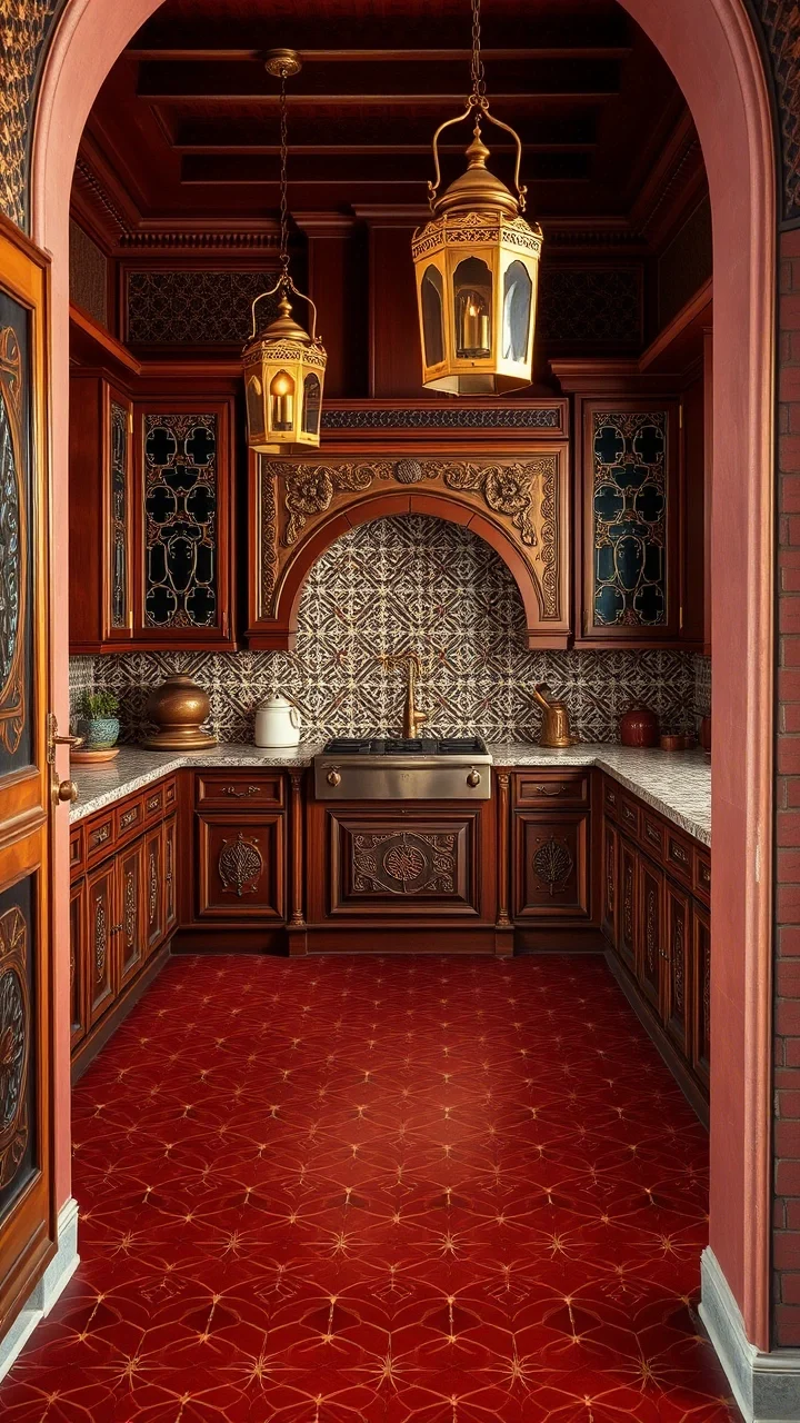 Moroccan Inspired Kitchen