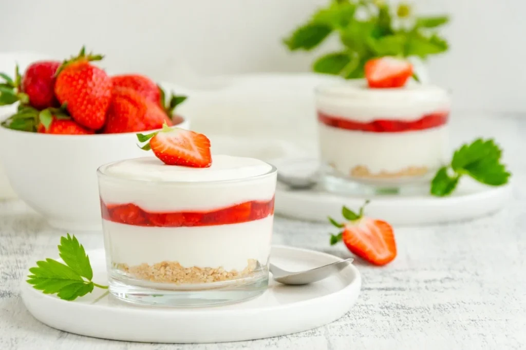 No Bake Berry Cheesecake Cups (1)