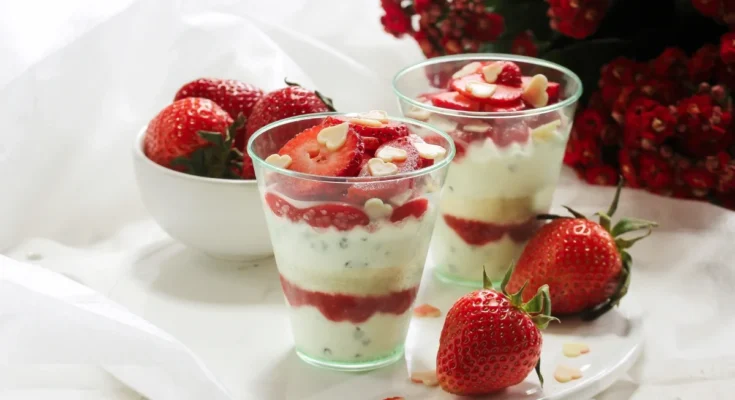 No Bake Berry Cheesecake Cups