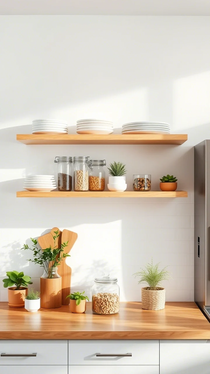 Open Shelving Kitchen