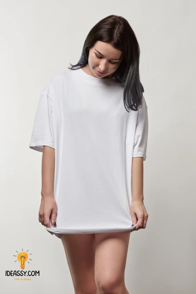 Oversized Shirt Dress
