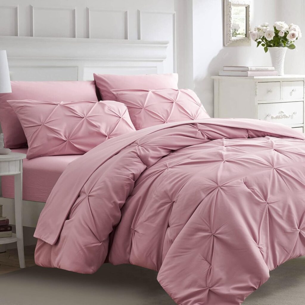 Ubauba Queen Comforter Set – Elegant All Season Bedding for Ultimate Softness & Comfort