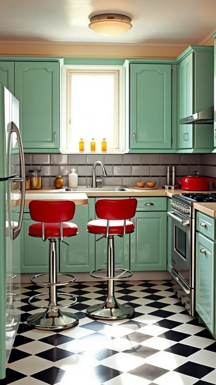 Vintage Retro Kitchen
