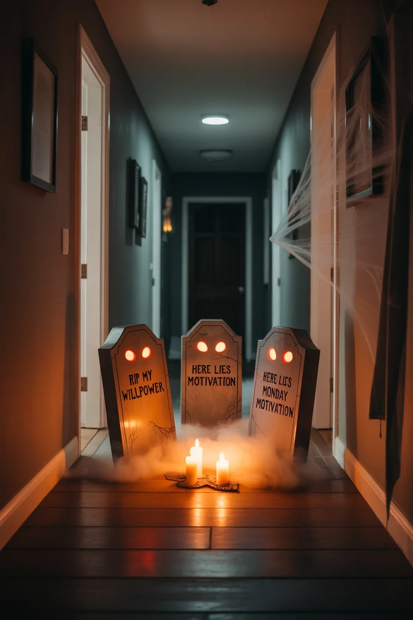 Animated Tombstones – Hallway Graveyard