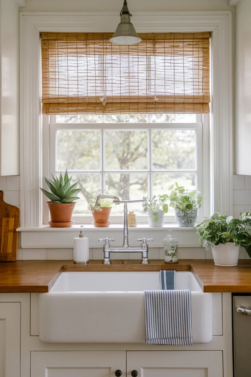 Bamboo Café Curtains