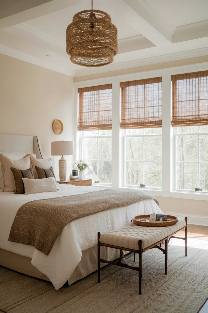 Blackout Bamboo Shades