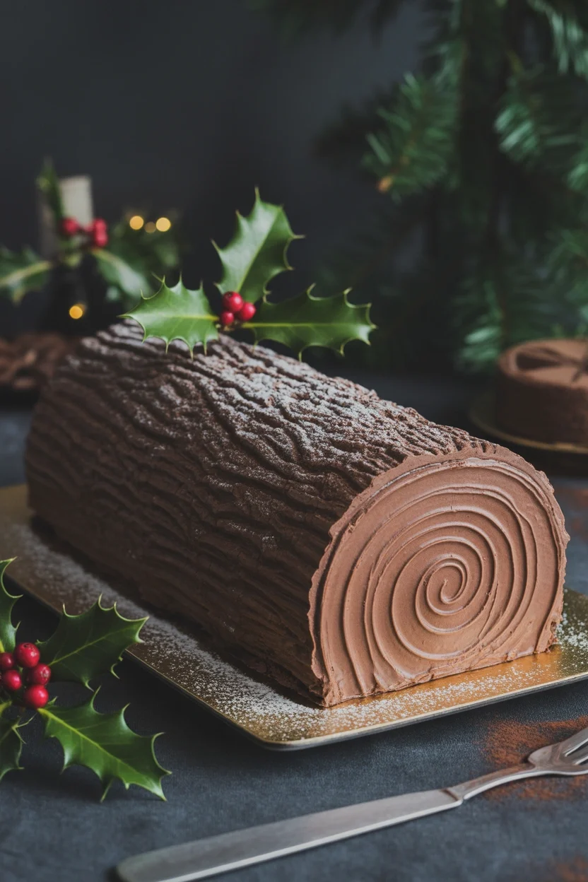Chocolate Yule Log