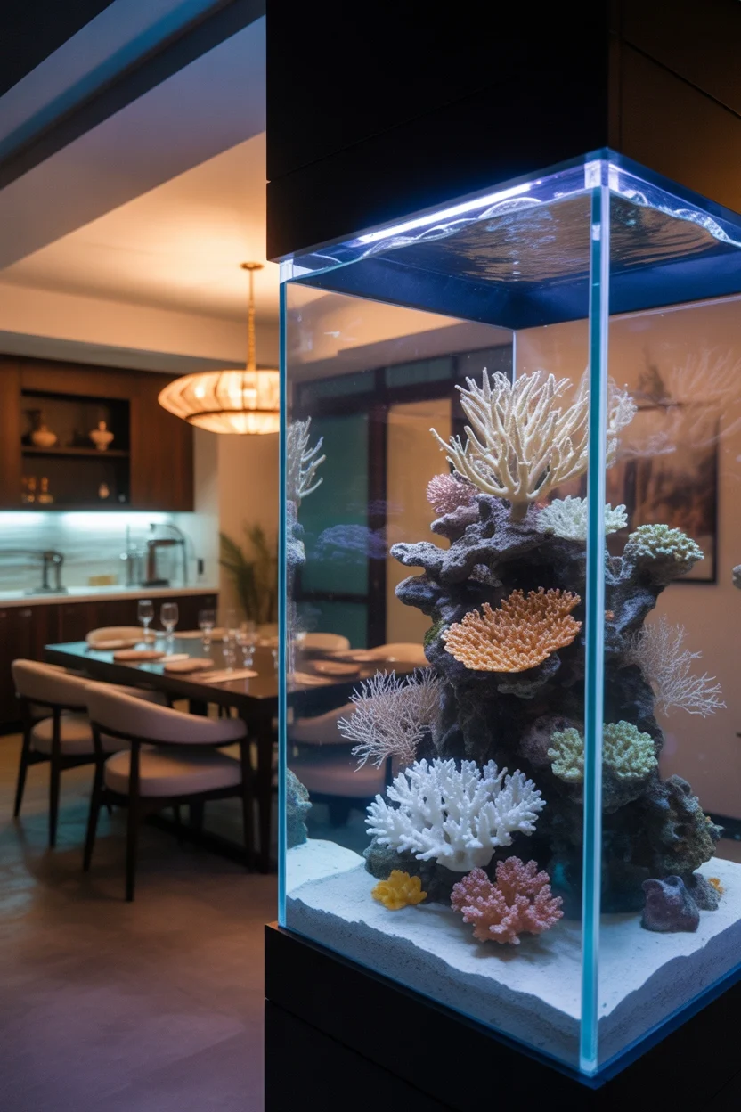 Dining Room Artificial Reef Elegance