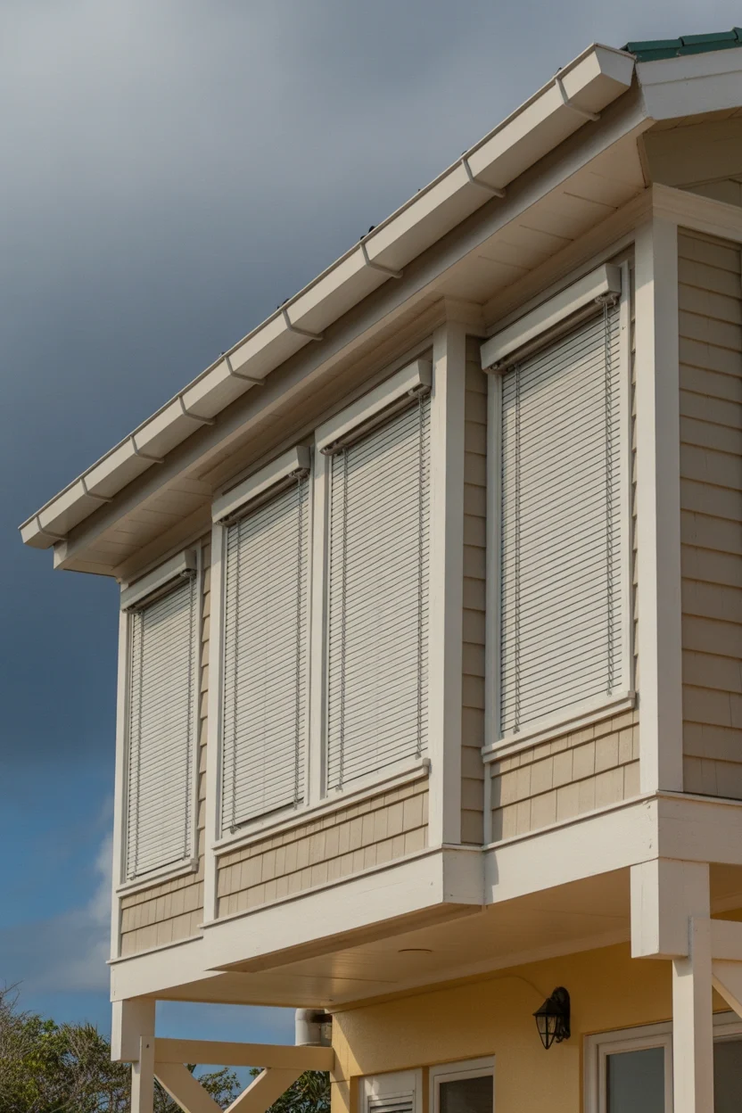 Hurricane Rated Exterior Blinds