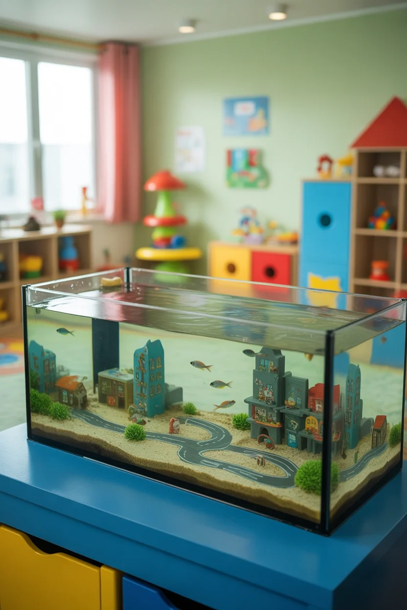 Kids' Playroom Miniature City Adventure