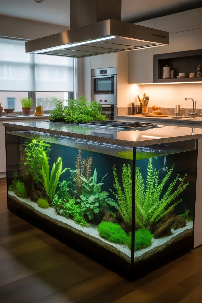 Kitchen Island Live Plant Paradise