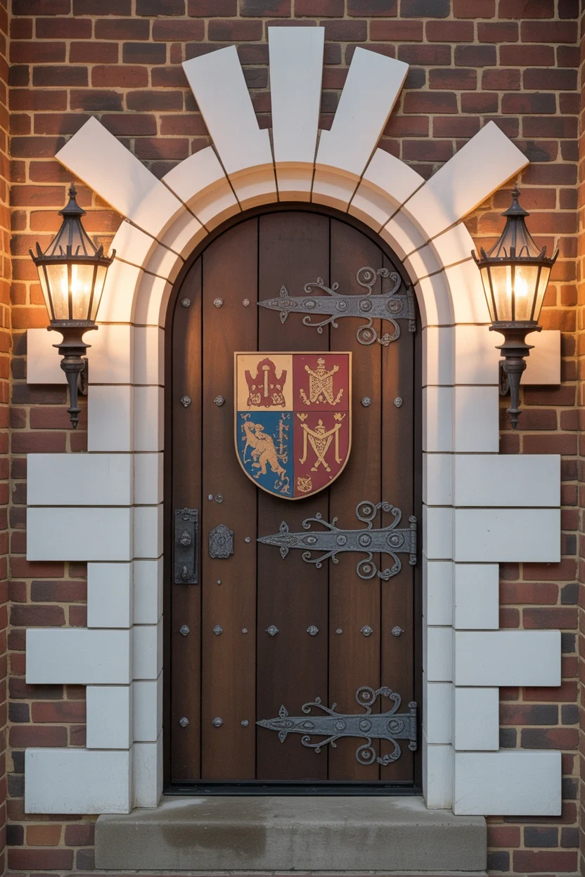 Top 15 Halloween Door Decoration Ideas That'll Make Your Neighbors Jealous 15 Medieval Castle Entrance