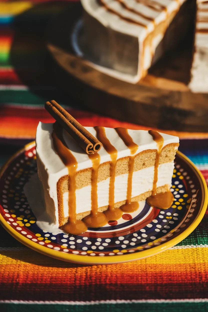 Mexican Tres Leches Cake with Cinnamon