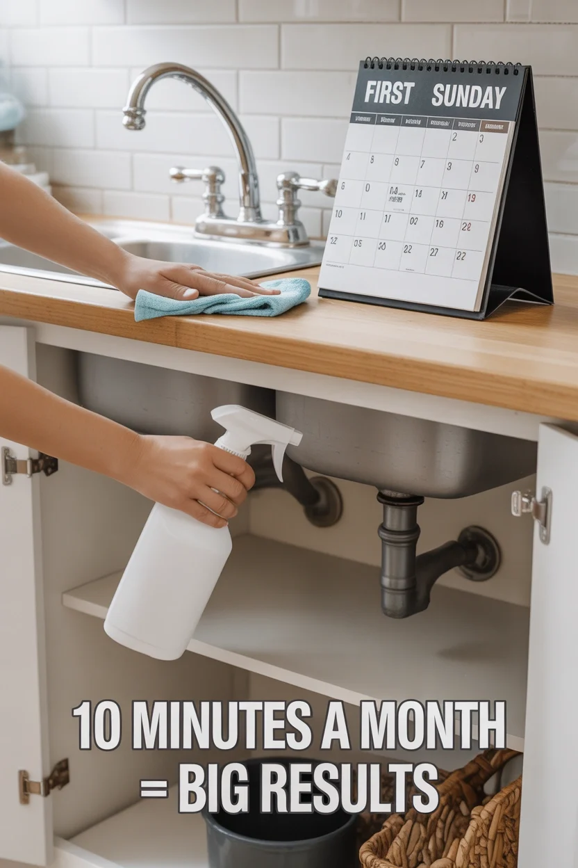 Monthly Sink Detox