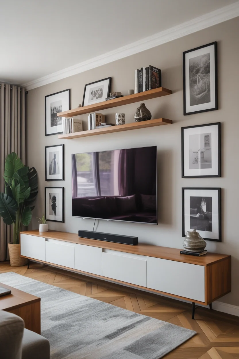 Mounted TVs with Style