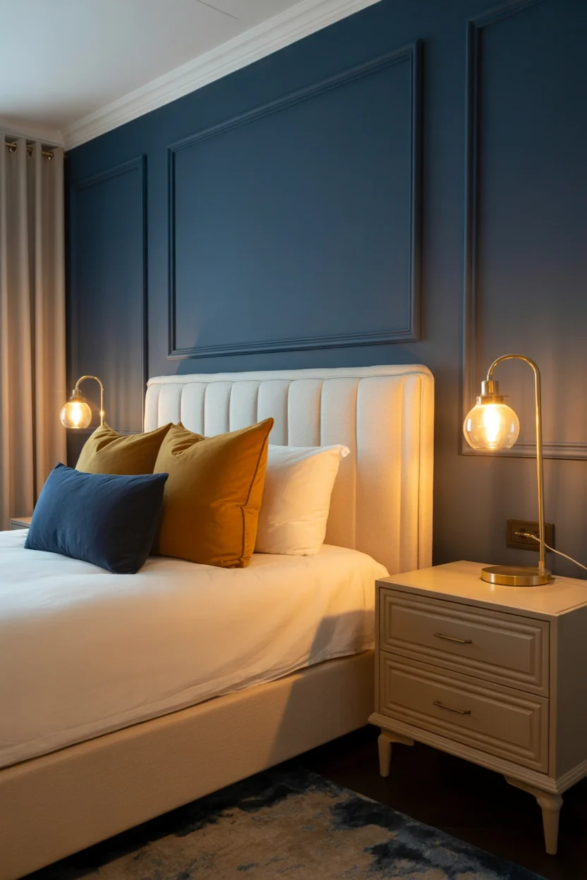 Navy and Gold Color Scheme