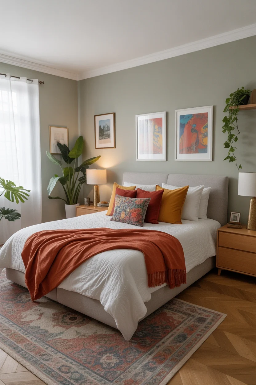 Modern bedroom ideas for couples with neutral colors