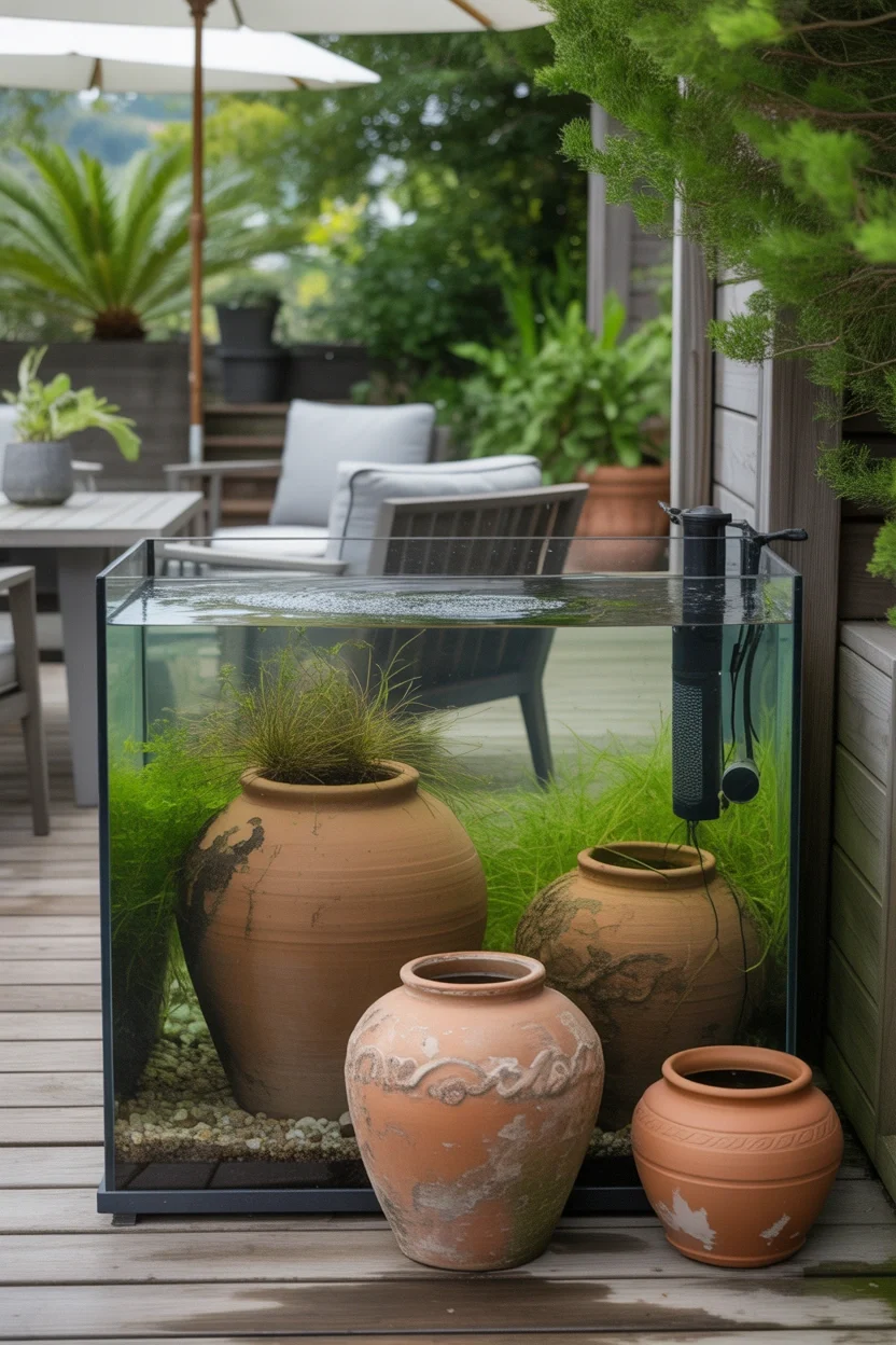 Patio Terracotta Garden Oasis