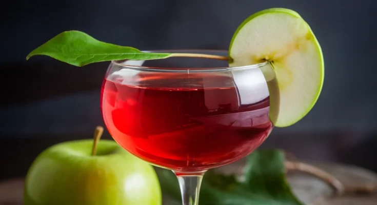 Poison Apple Martini (2)