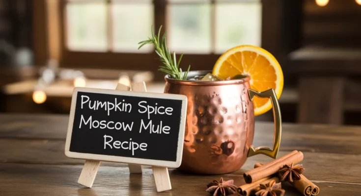 Pumpkin Spice Moscow Mule Recipe