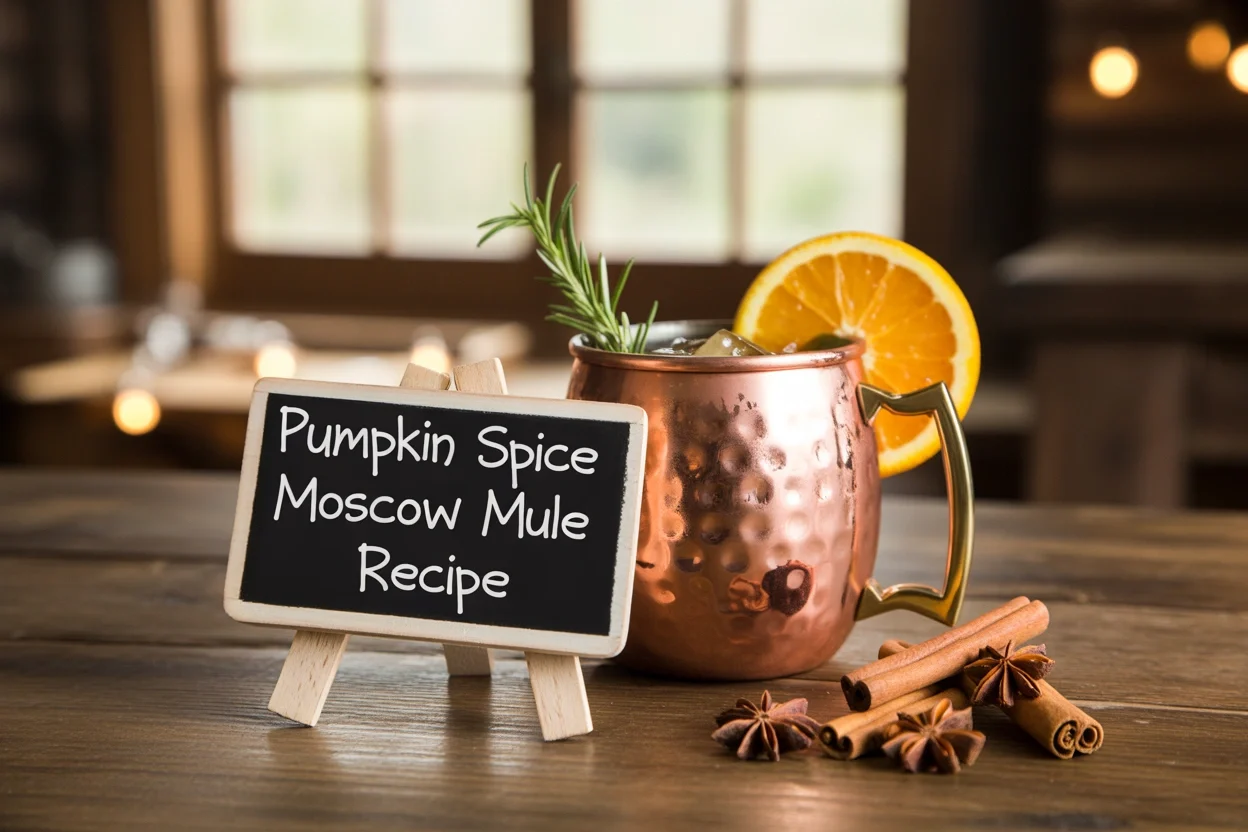 Pumpkin Spice Moscow Mule Recipe