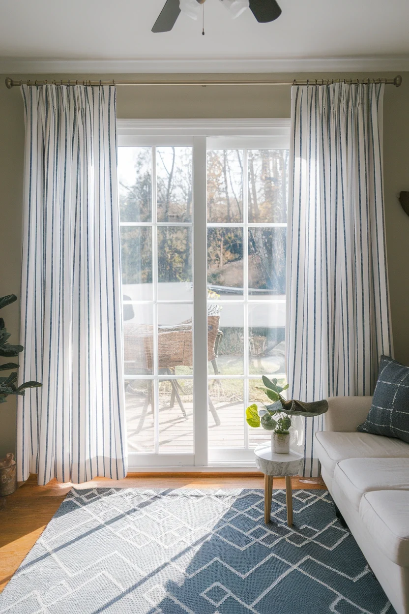 Tension Rod Curtains