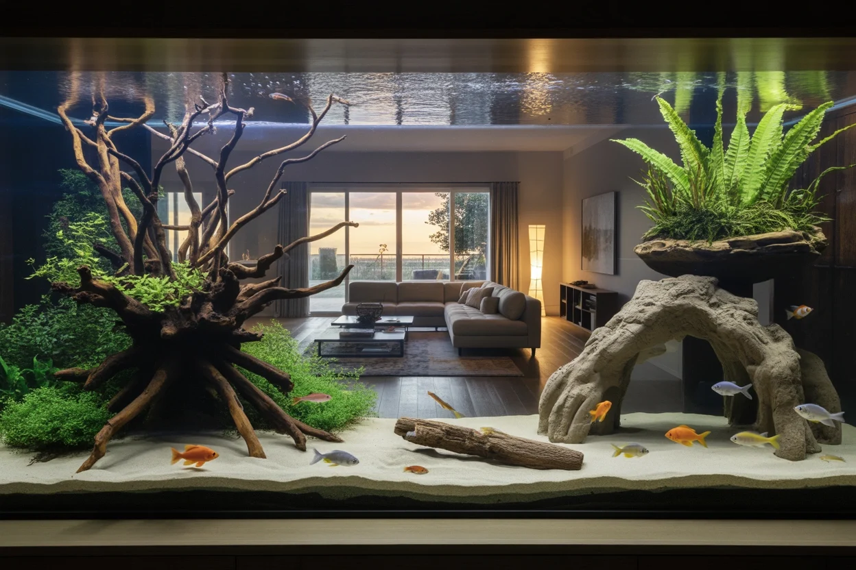 Top 15 Fish Tank Decoration and Location Ideas