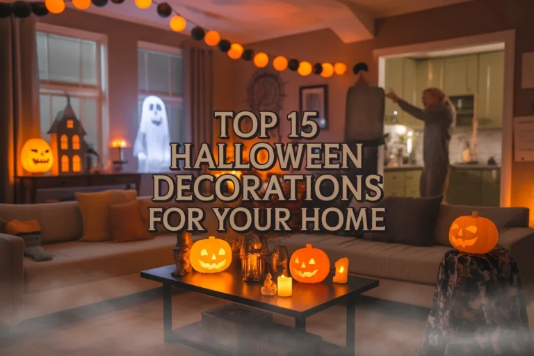 Top 15 Halloween Decorations Home Decor Edition