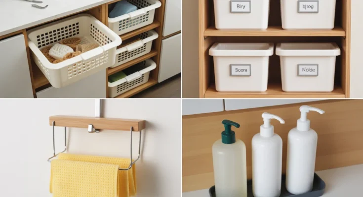 Top 15 Kitchen Sink Organization Ideas That Actually Work