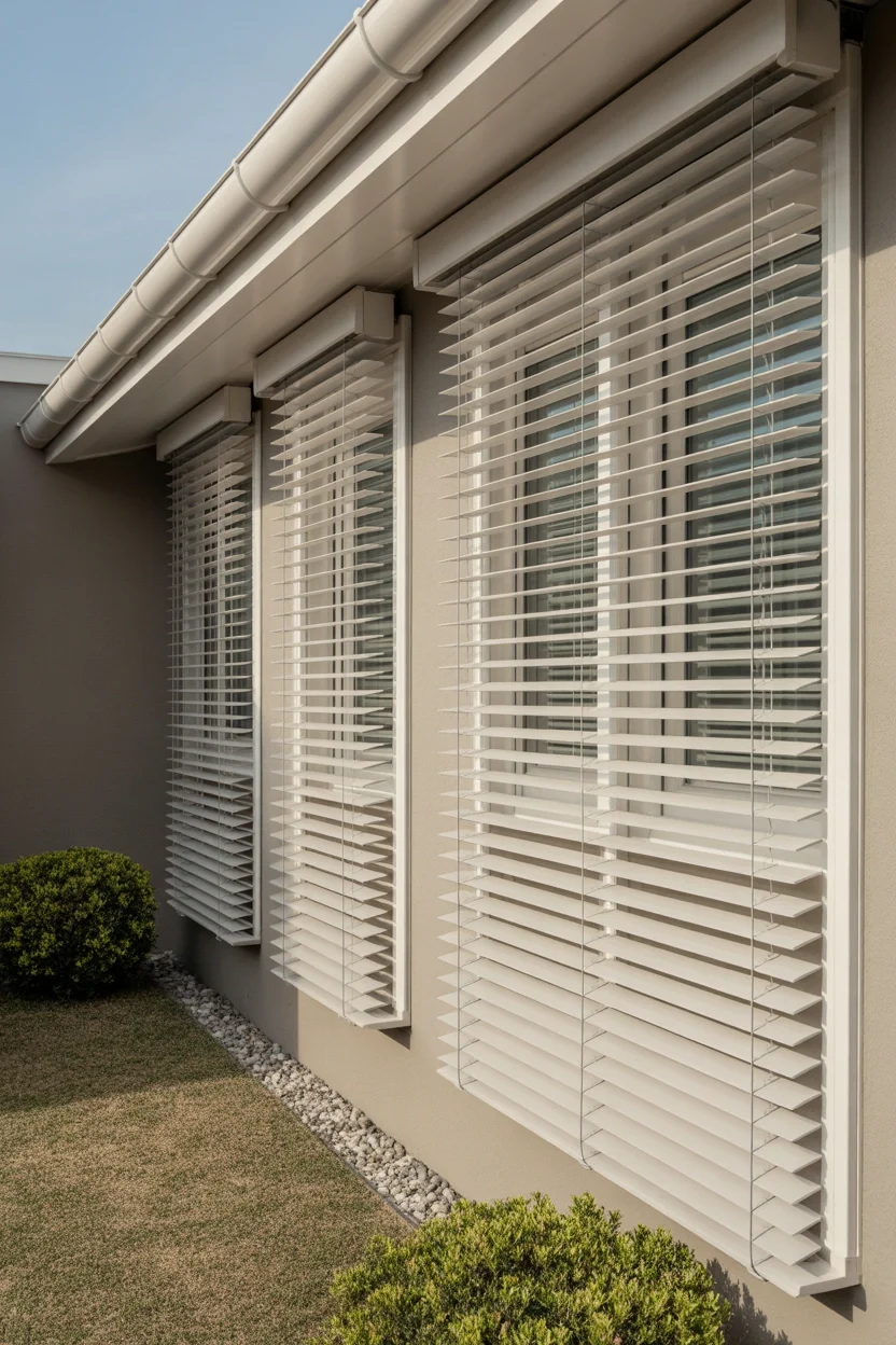 Traditional Aluminum Exterior Blinds