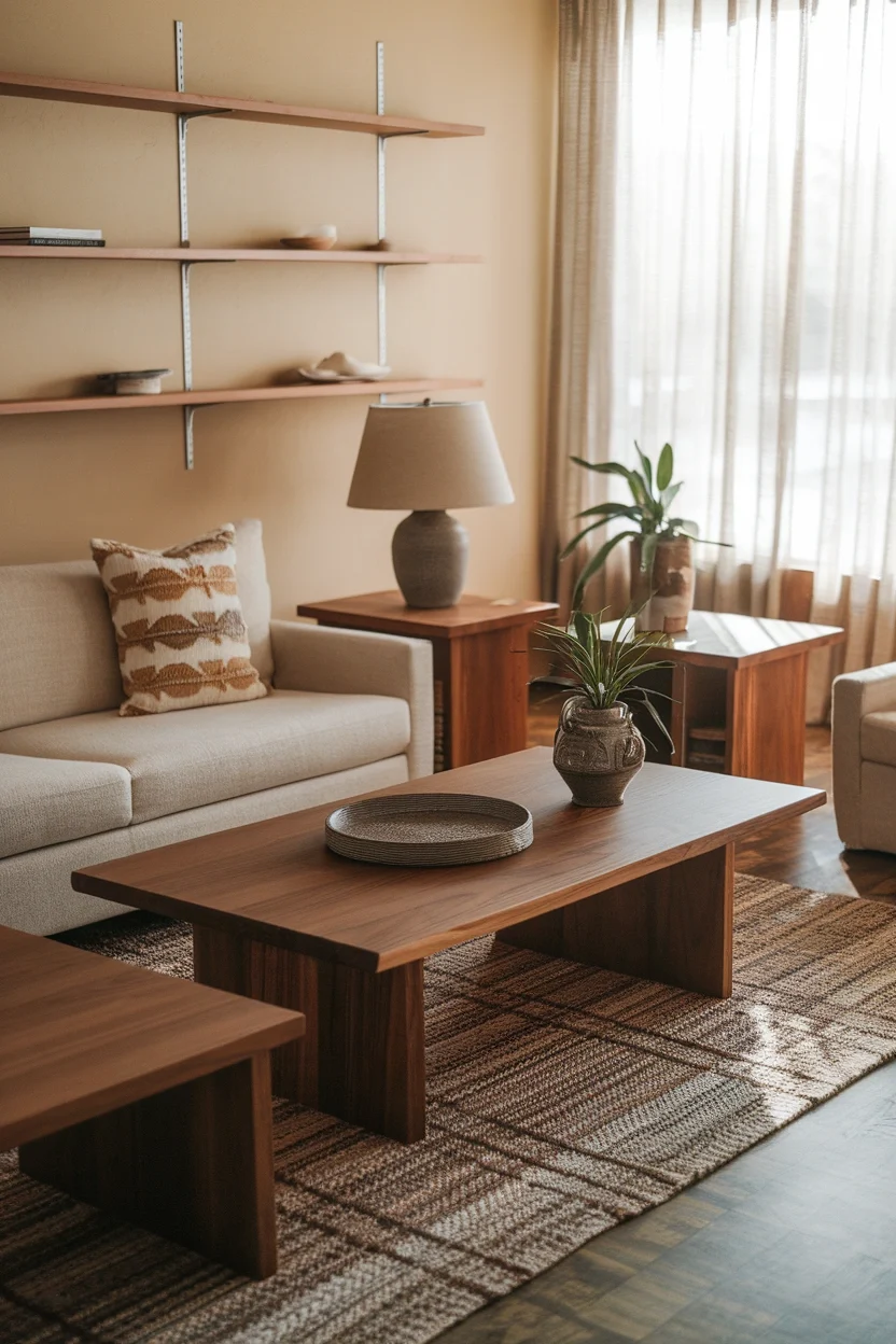 Use Warm Wood Tones