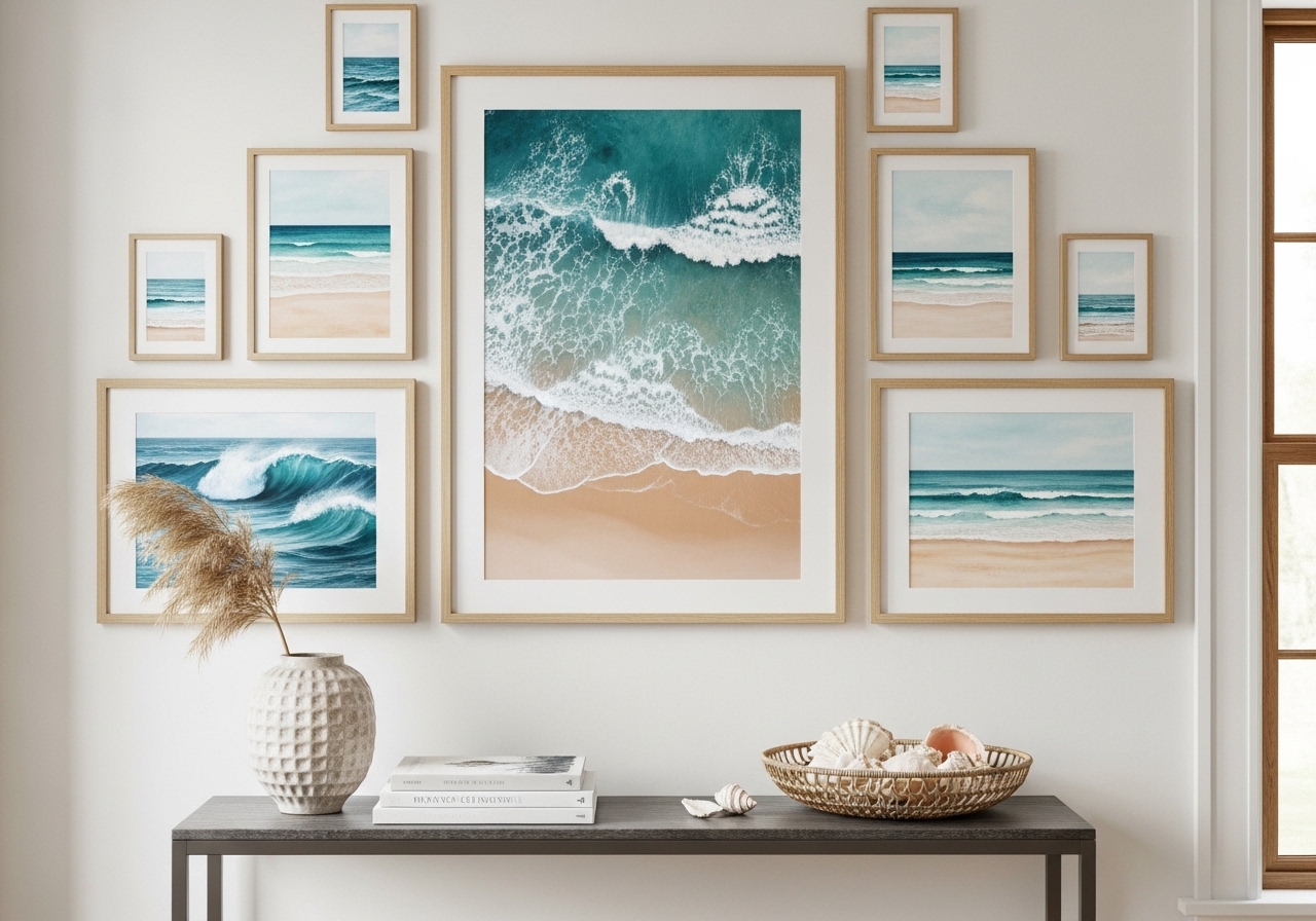 Add Seaside Wall Art