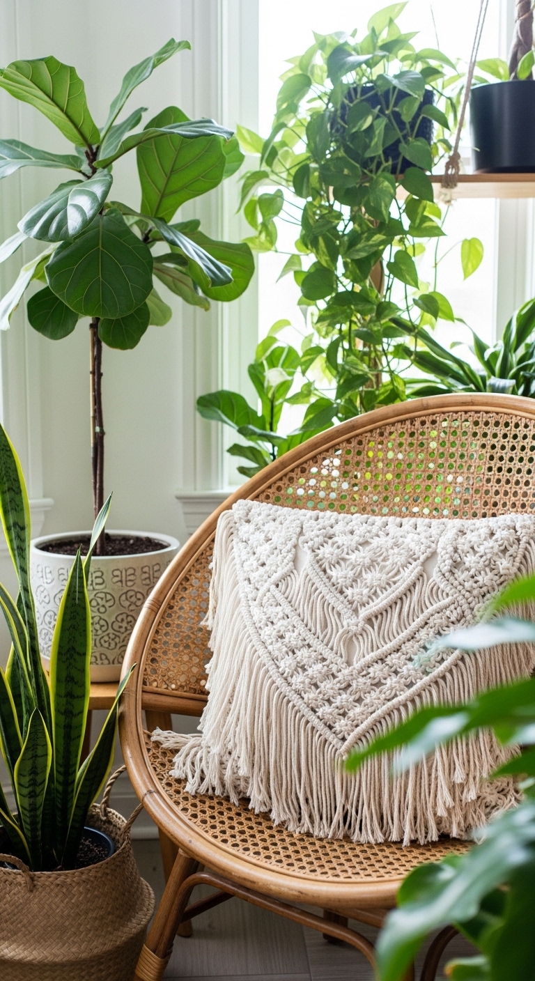 Boho Macramé and Fringes