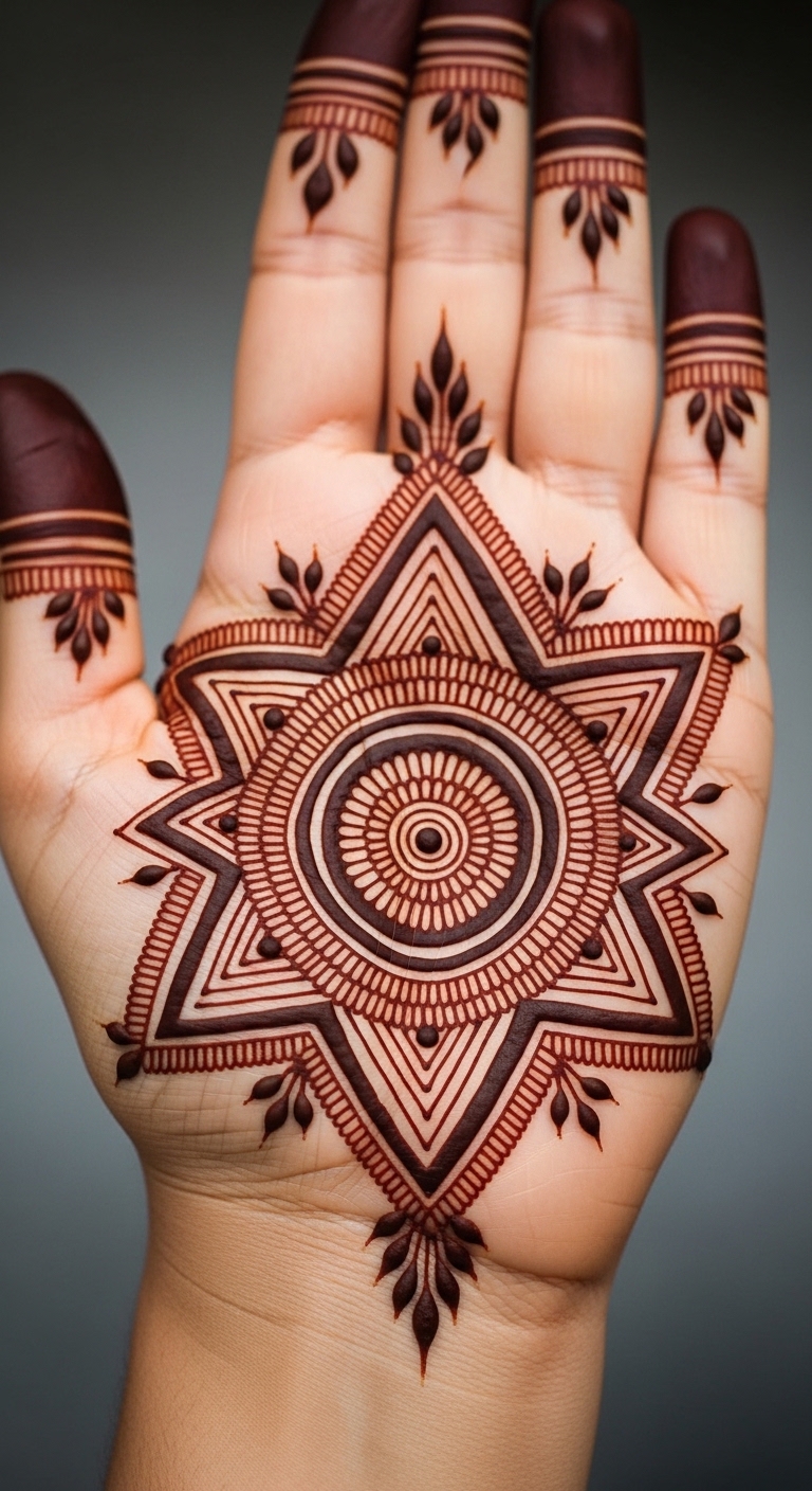 Bold Geometric Mandalas