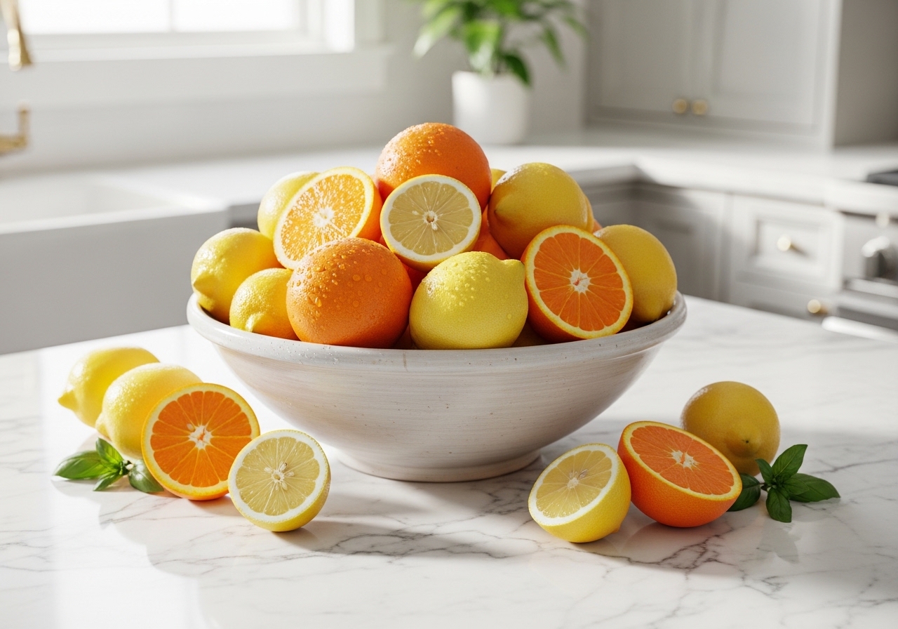 Decorate with Citrus Accents
