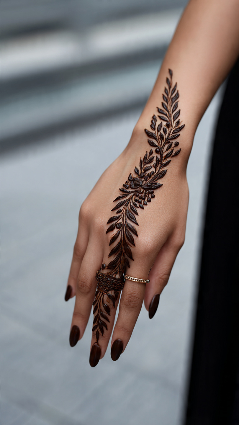 Doha Style Bold Leaves