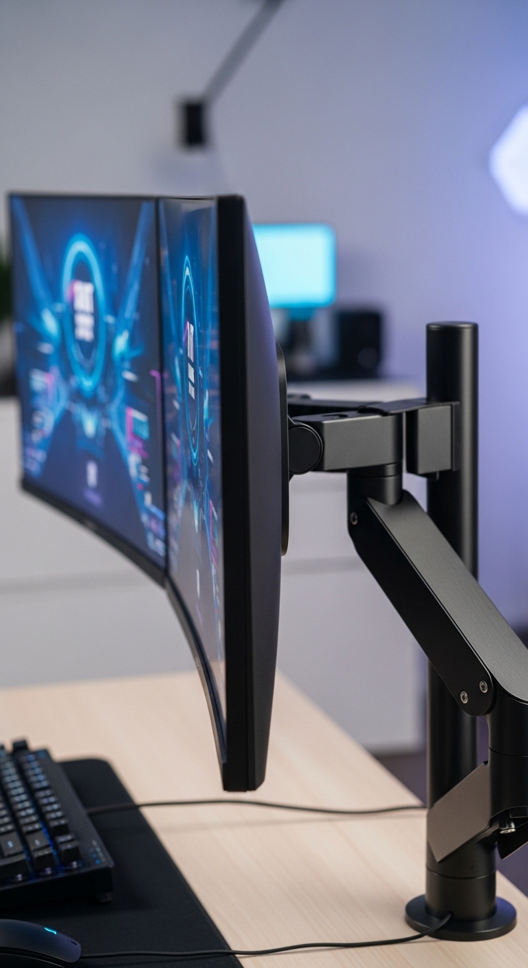 Ergonomic Monitor Arms