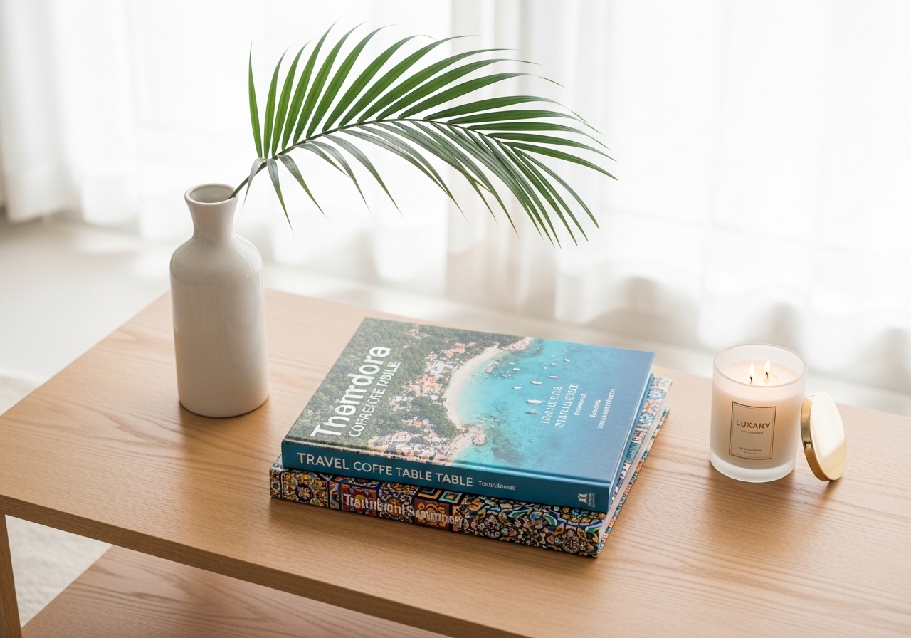 Minimalist Coffee Table Styling