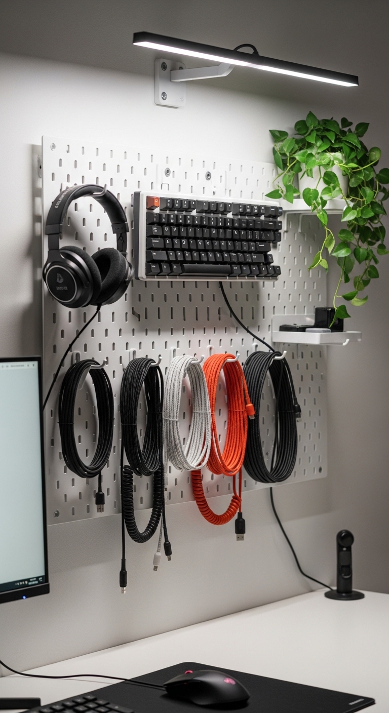 Pegboard Wall Organizers