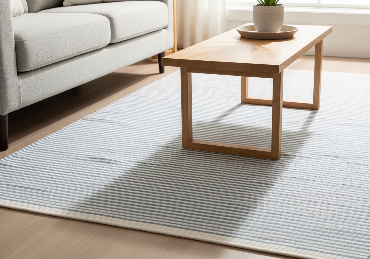 Swap to Lighter Rugs