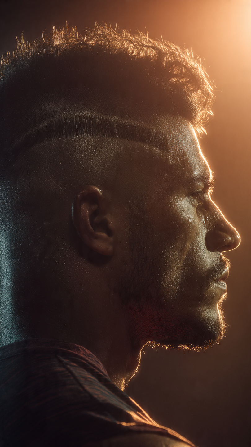 The Burst Fade Mohawk