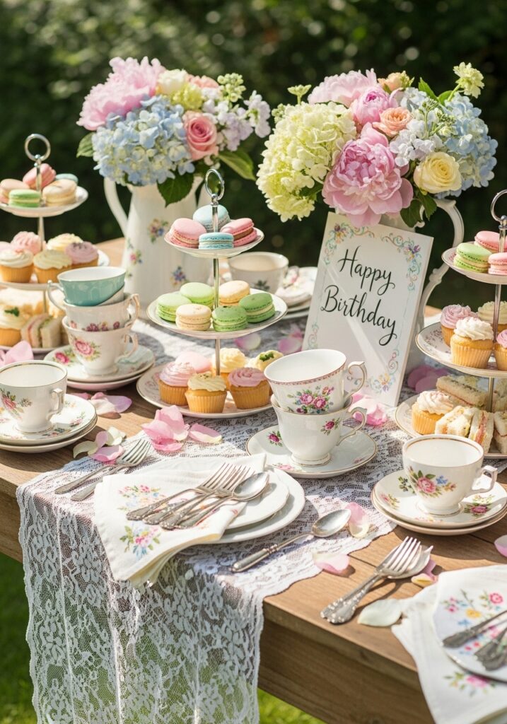 Vintage Floral Tea Party
